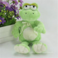 Jouet en peluche mignon et mignon Jouet en peluche de grenouille verte